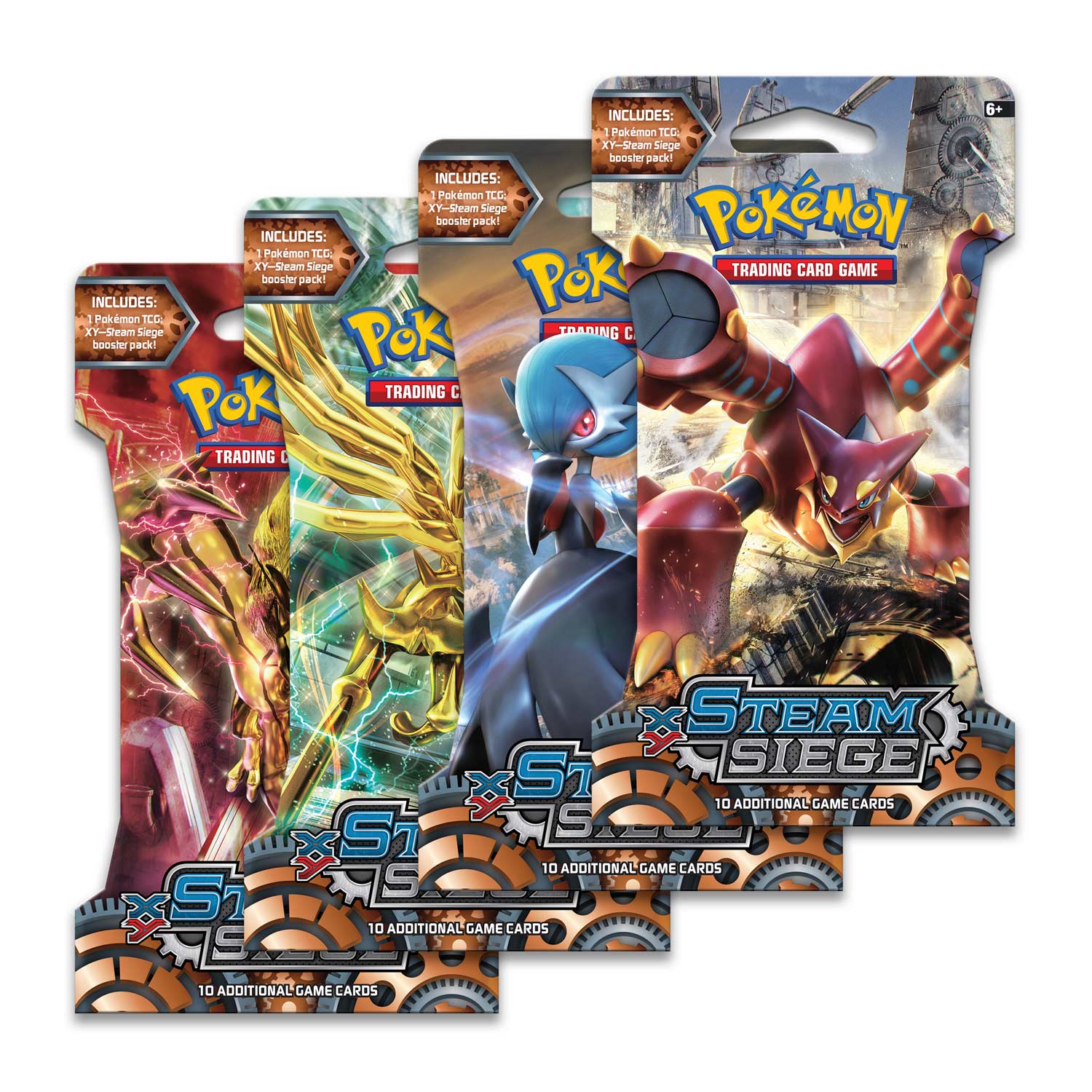 XY Steam Siege Booster Pack Factory Sealed X4 
