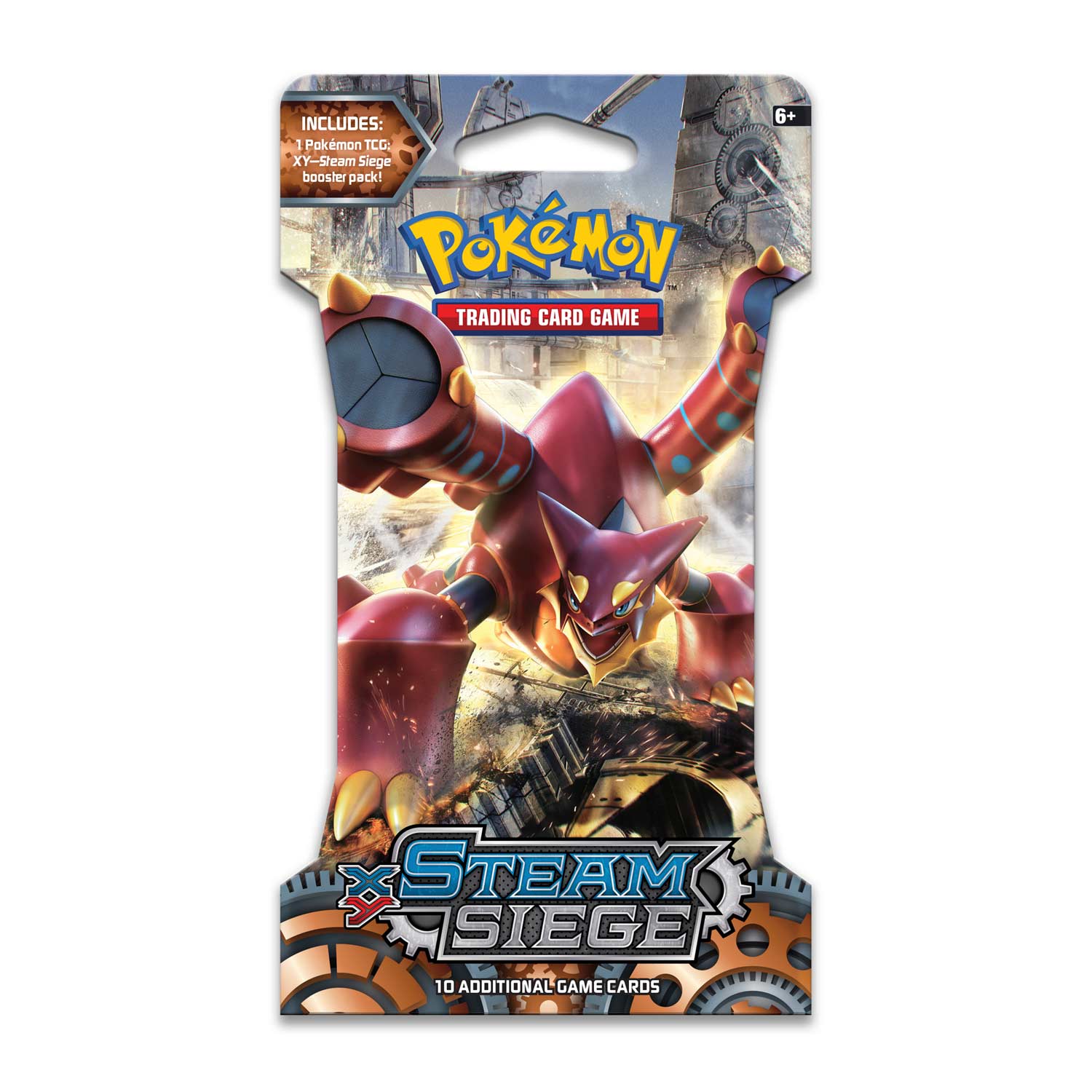 Factory Sealed Details about   4x Pokémon XY Steam Siege Booster Pack 