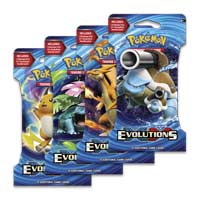 1x 1 POKEMON EVOLUTIONS BOOSTER PACK 