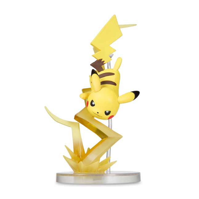 pikachu thunderbolt figure