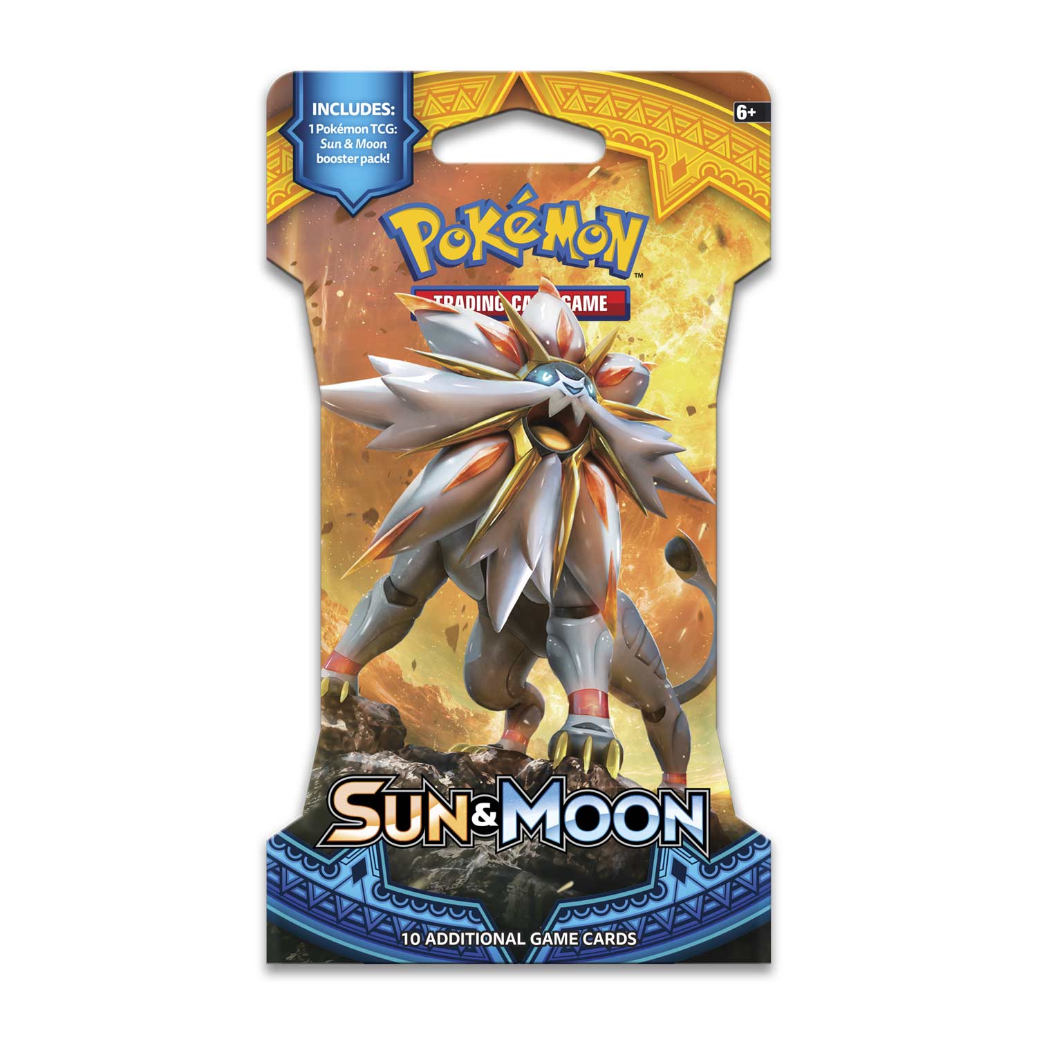 1 Sun & Moon Base Set Booster Pack Pokemon SM 10-Cards New Sealed English 