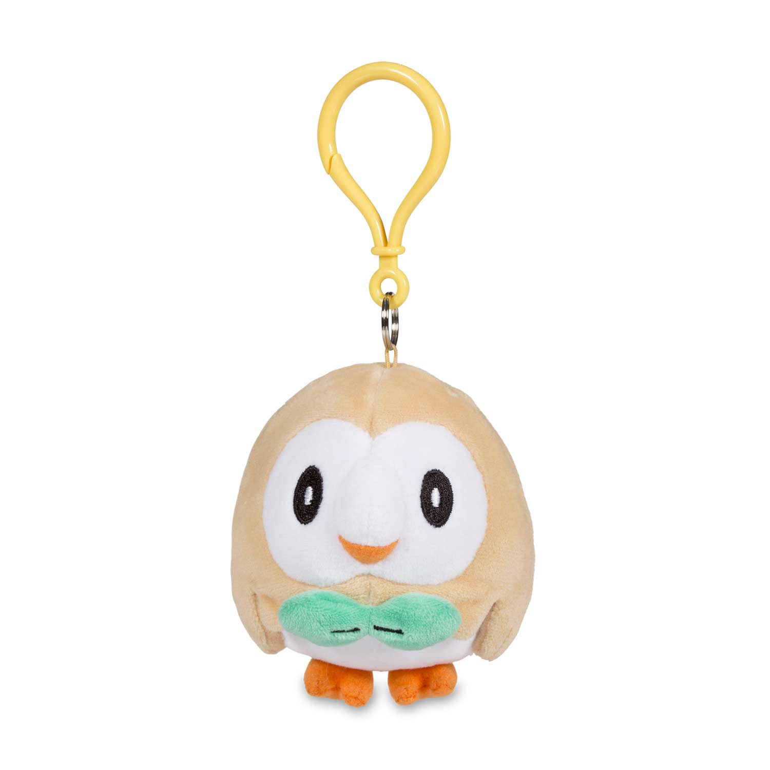 Rowlet Pokemon Licensed Owl Mascot Plush Toys Doll Key Chain Ring Coin Purse 