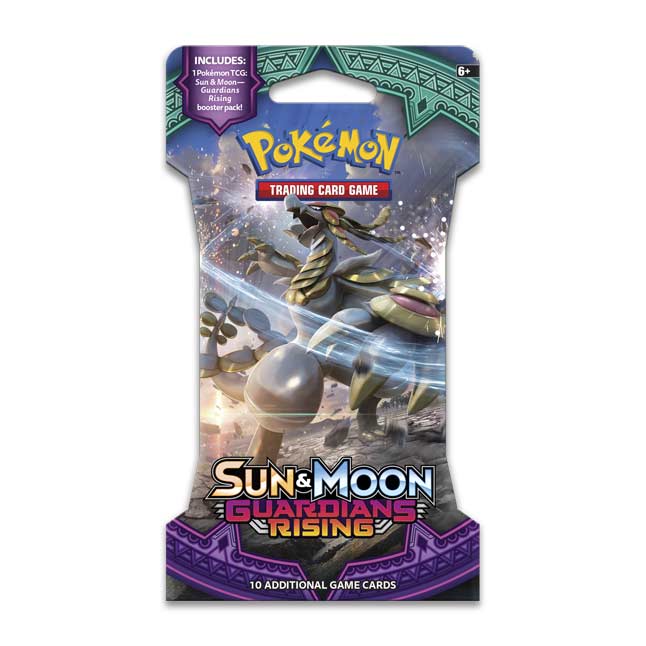 50 Pokemon TCG Sun and Moon Guardians Rising Family Dollar 3 Card Booster Pack for sale online 