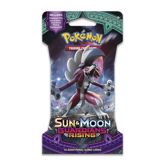 80216 Pokemon Sun and Moon Guardians Rising Karten 161 3er-Pack Booster