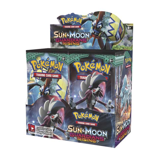 36 Pack for sale online Pokémon TCG Sun and Moon Guardians Rising Booster Pack 