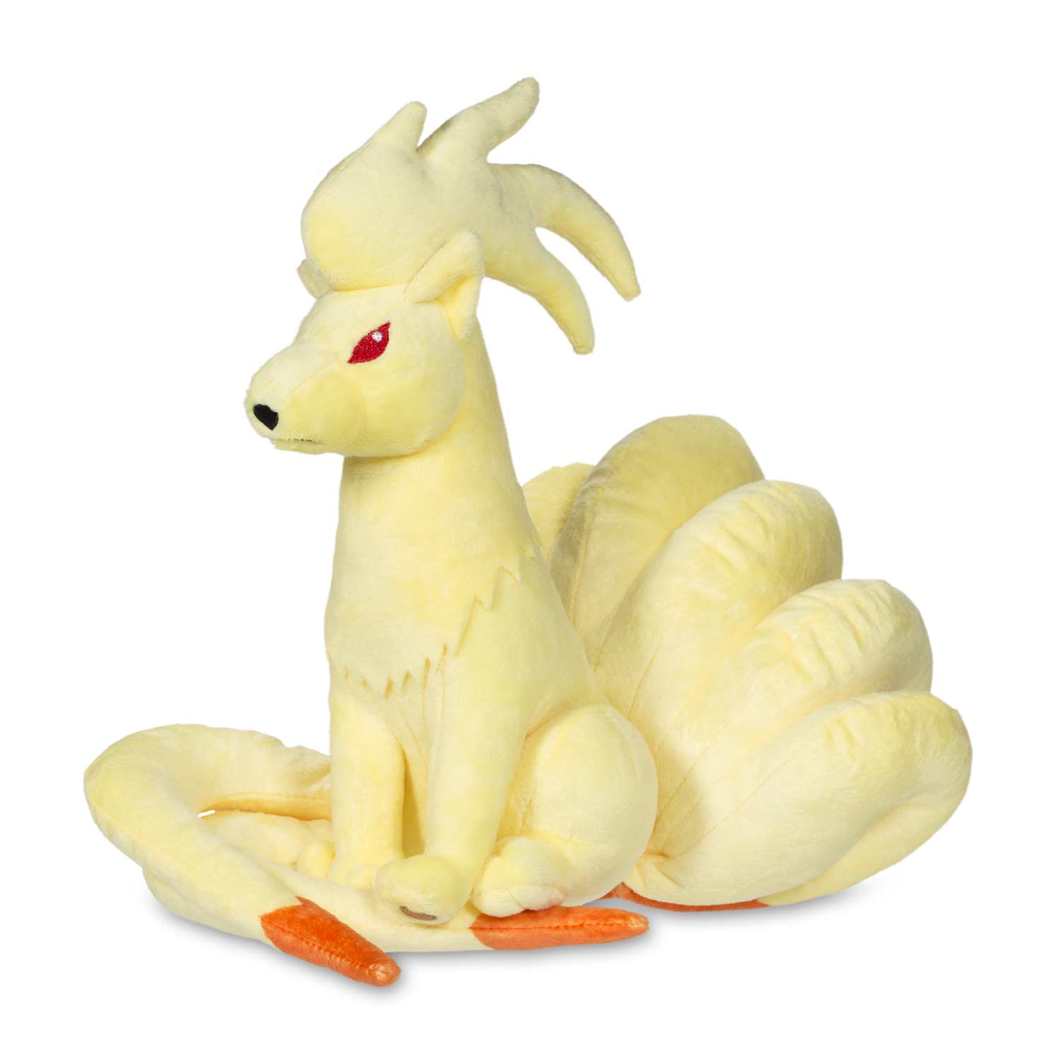 Pokemon Plush Toys Nine Tails Ninetales Stuffed Animals Soft Plush Fox Doll 9'' 