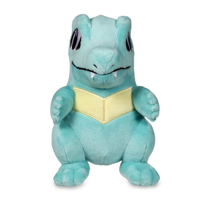 sleeping totodile plush