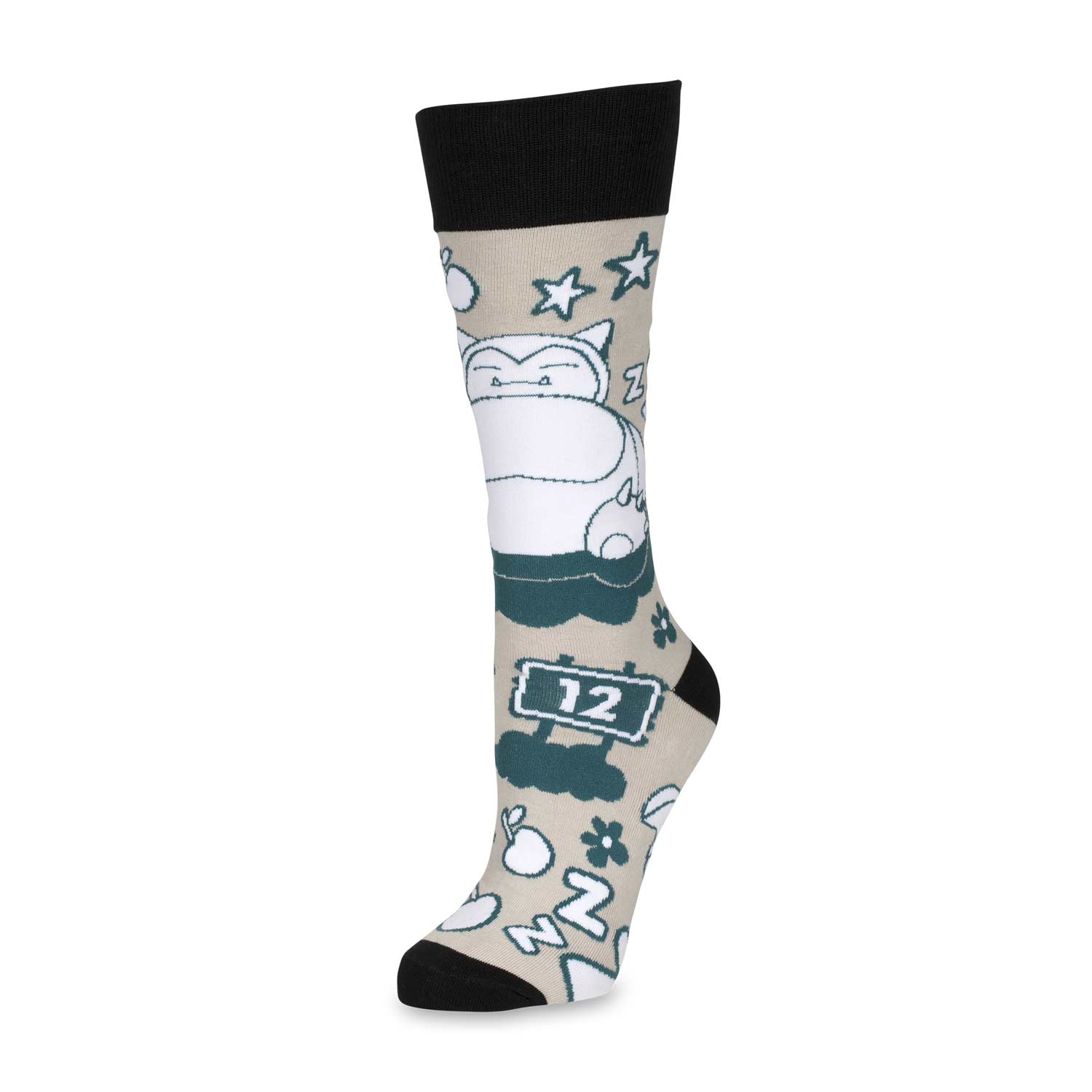 Snoozing Snorlax Mid-Calf Socks (One Size-Adult) | Pokémon Center Official  Site