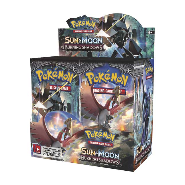 Pokemon Sun & Moon Burning Shadows Sleeved Booster Packs Full Artwork 4 Packs
