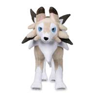 lycanroc midnight form plush