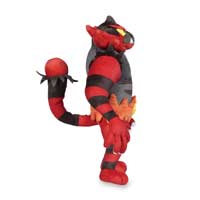 life size incineroar plush