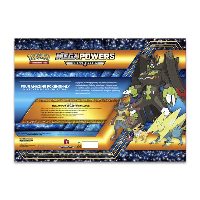 Mega Powers Collection Box Pokemon Lucario Manectric Packs & Full Art Promos 