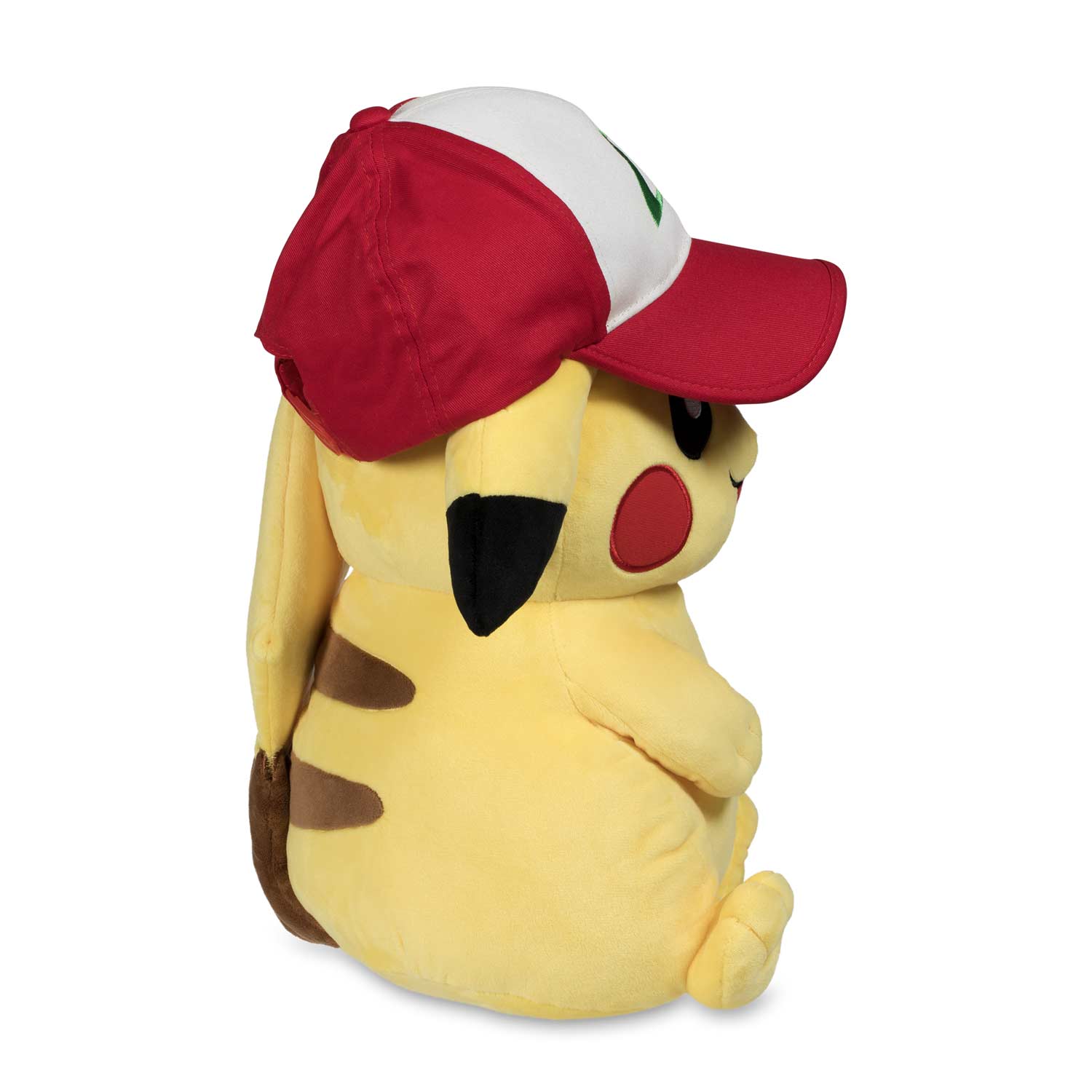 Kanto Trainer Hat Pikachu Pokemon Plush 16/" and trading cards
