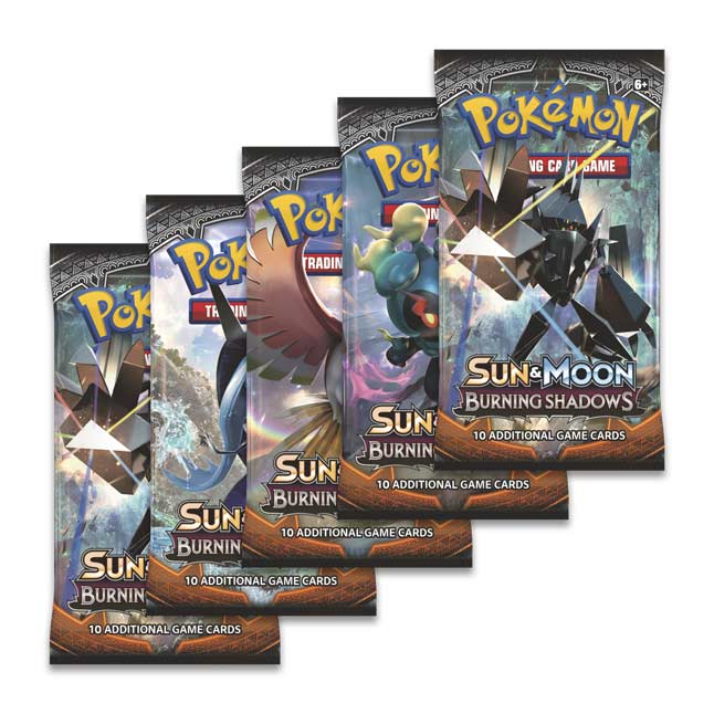 2 GX Cards Pokemon TCG Team Skull Pin Collection Box 5 Booster Packs