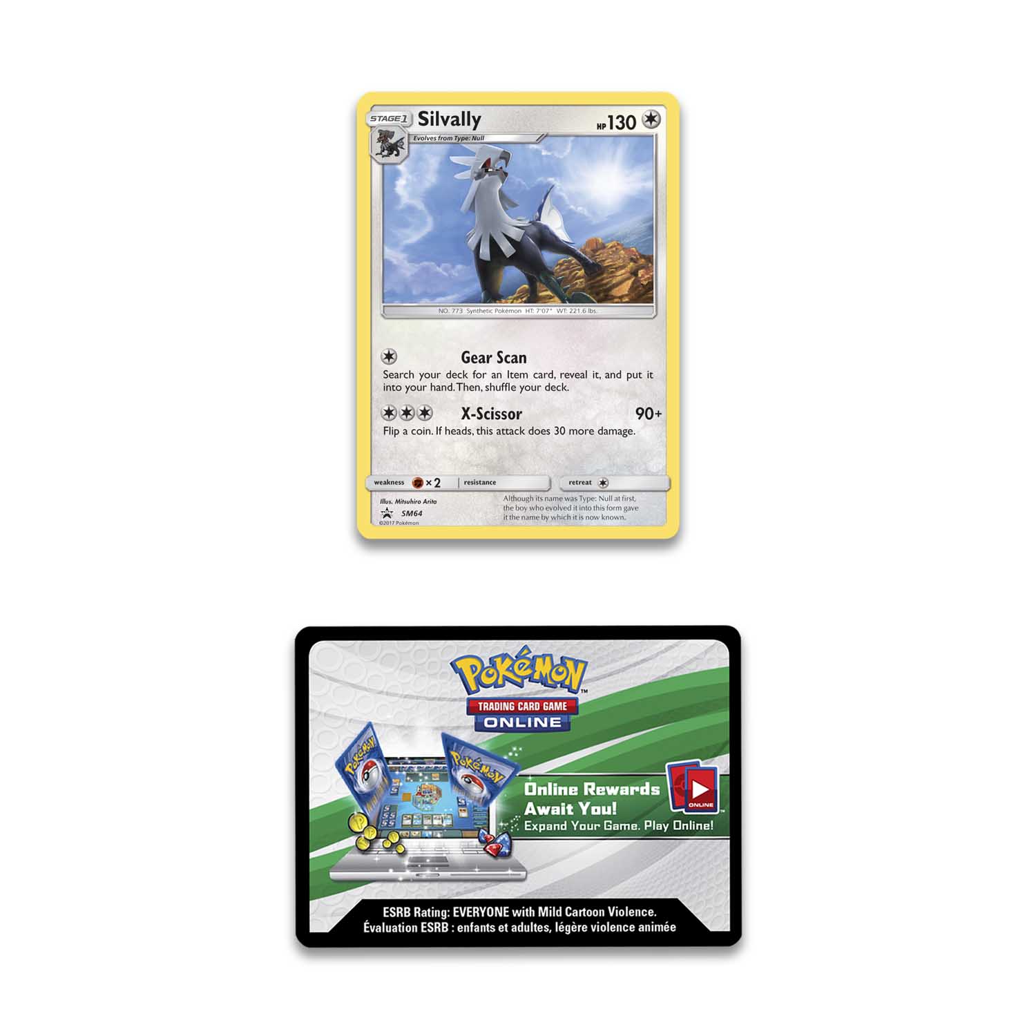 pokemon silvally figure collection box