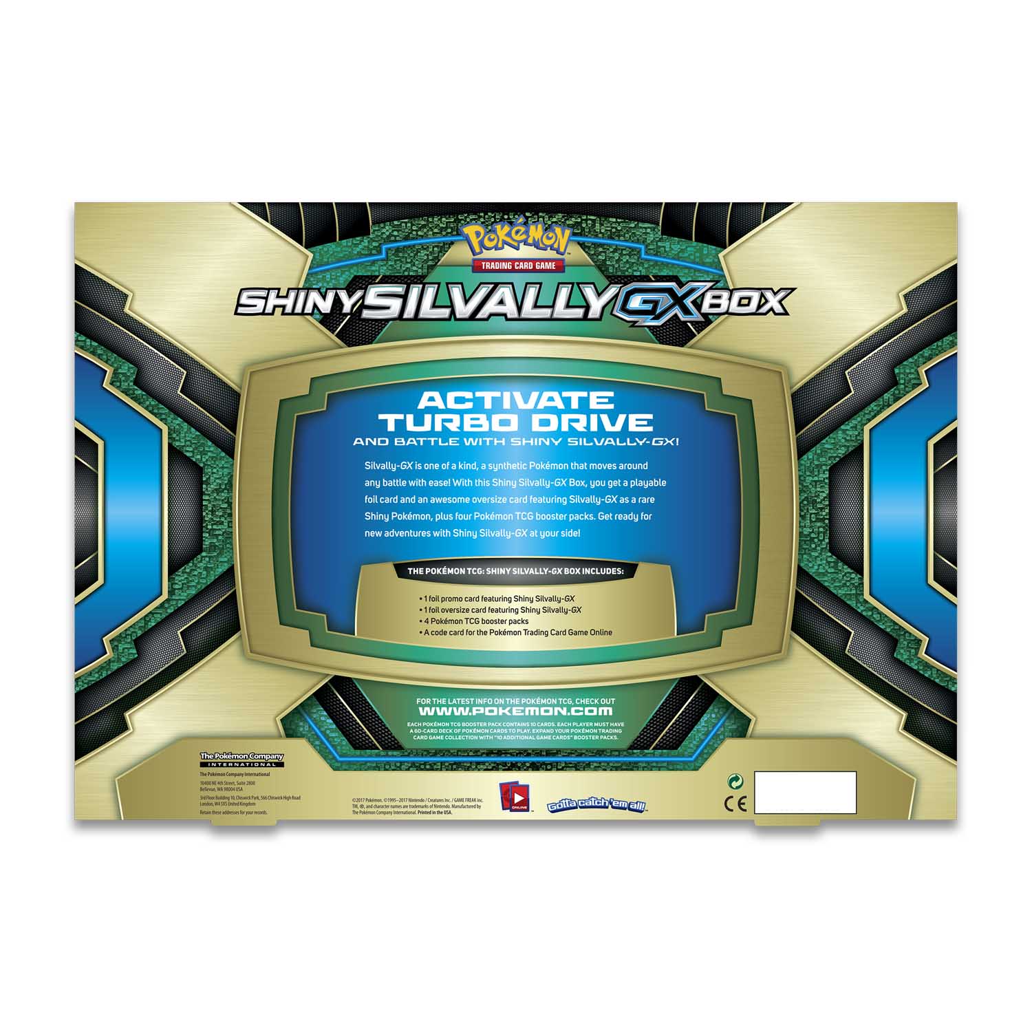 Pokemon Tcg Shiny Silvally Gx Box Pokemon Center Official Site