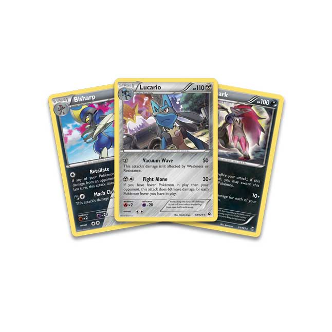 Pokemon Promo 3 Card Pack Knockout Collection Lucario Bisharp Zoroark New Sealed