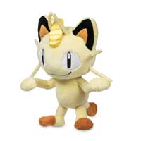 Nyarth Pokemon Center Original Plush Doll Galarian Meowth 4521329318127 
