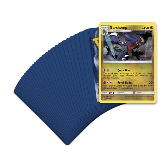 Details about   Pokemon Mach Strike Theme Deck Sun And Moon Ultra Prism Set Garchomp Featured 