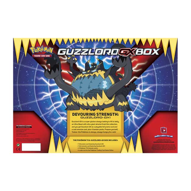 Pok mon TCG Guzzlord GX Box Pok mon Center Official Site