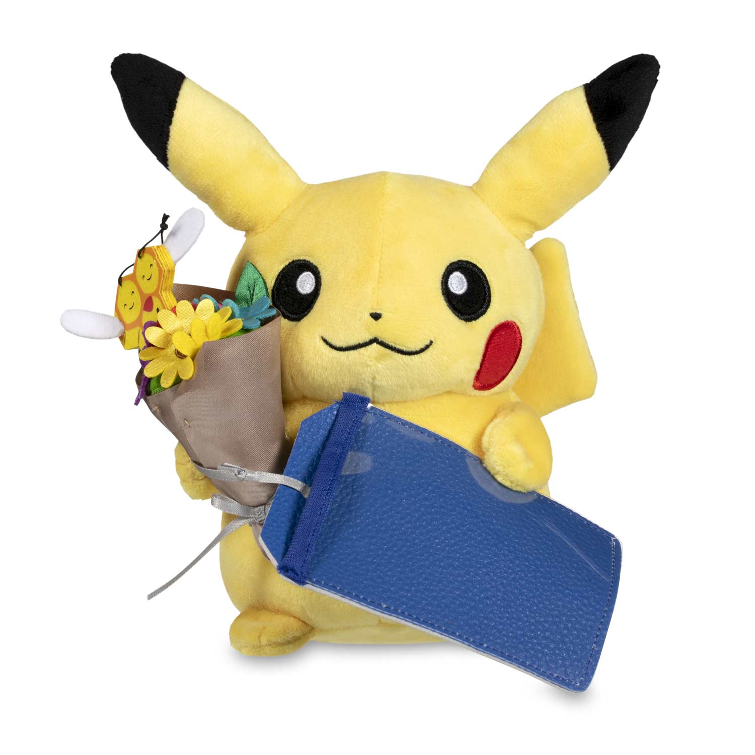 pikachu flower crown plush