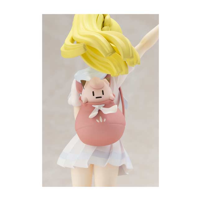 Pokemon Center Gamba Lillie & Clefairy 1/8 Kotobukiya Limited Edition NEW JAPAN