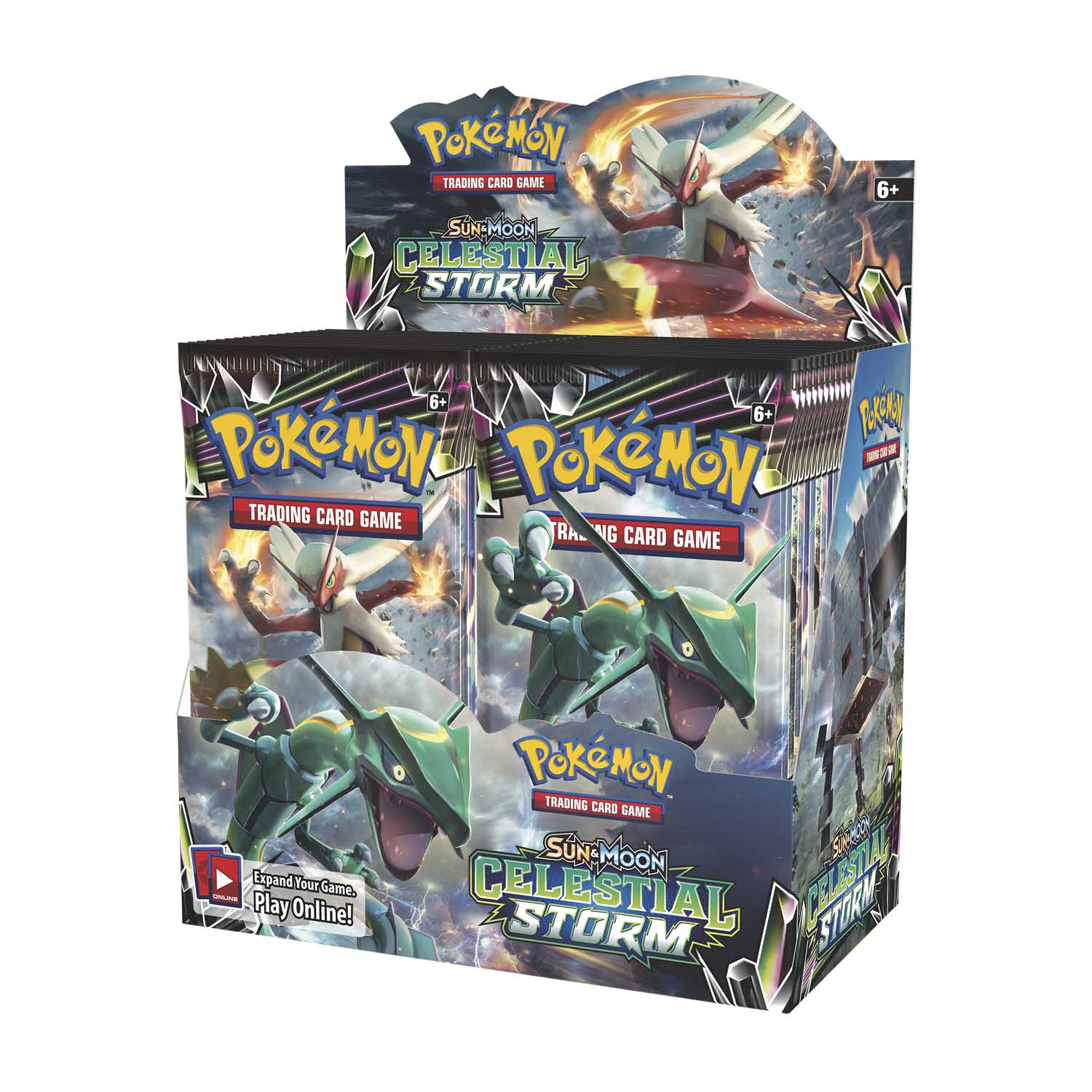 Pokemon Celestial Storm Booster Box Sun and Moon NEW FREE PRIORITY MAIL SHIPPING 