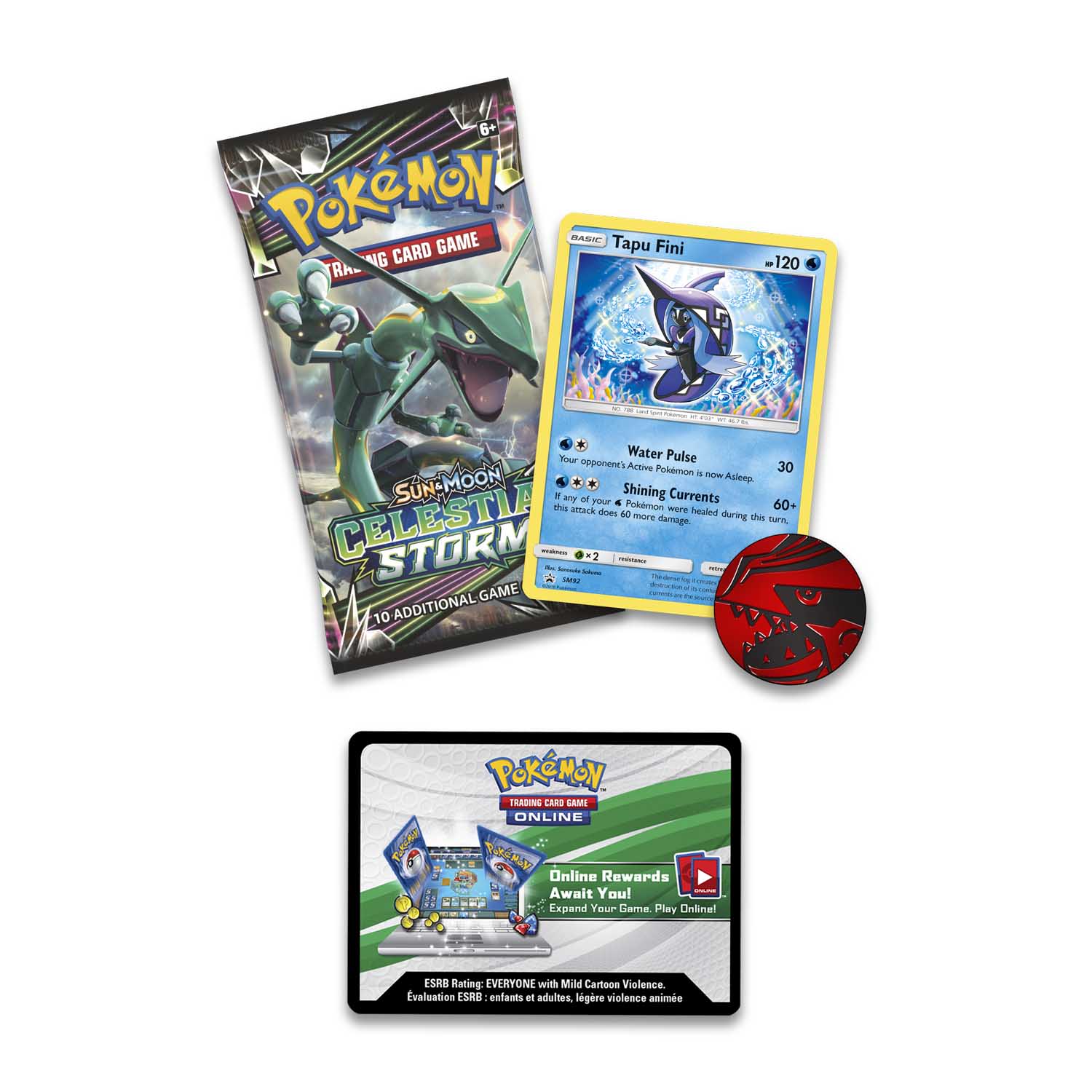 4X Pokemon TCG Celestial Storm 3 Card Booster Pack New S&M LOT 4 Packs 