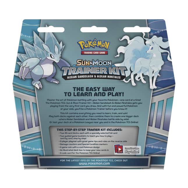 Pokemon Tcg Sun Moon Trainer Kit Alolan Sandslash Alolan Ninetales Pokemon Center Official Site Pokemon Tcg Sun Moon Trainer Kit Alolan Sandslash Alolan Ninetales Pokemon Center Official Site