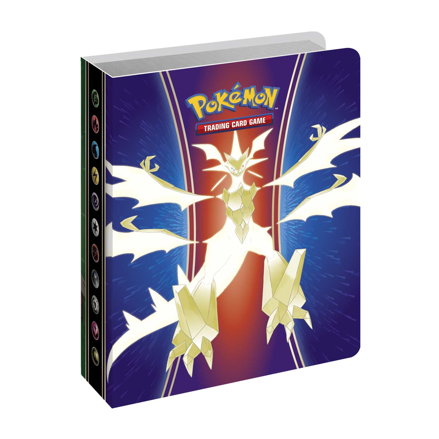 Pokemon TCG Mini Portfolio With Sun & Moon Forbidden Light Booster Pack for sale online 