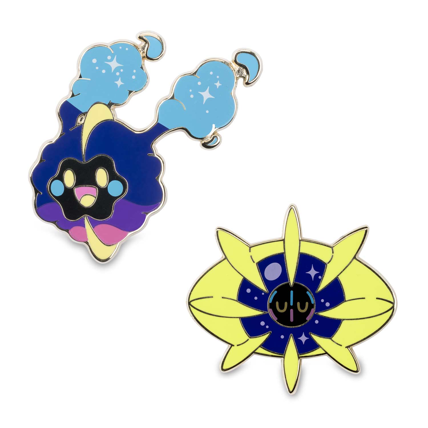 Cosmog & Cosmoem Pokémon Pins (2-Pack) .