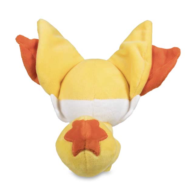 sleeping fennekin plush