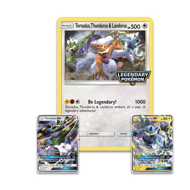 Force Of Nature GX Premium Collection Legendary Pokemon 