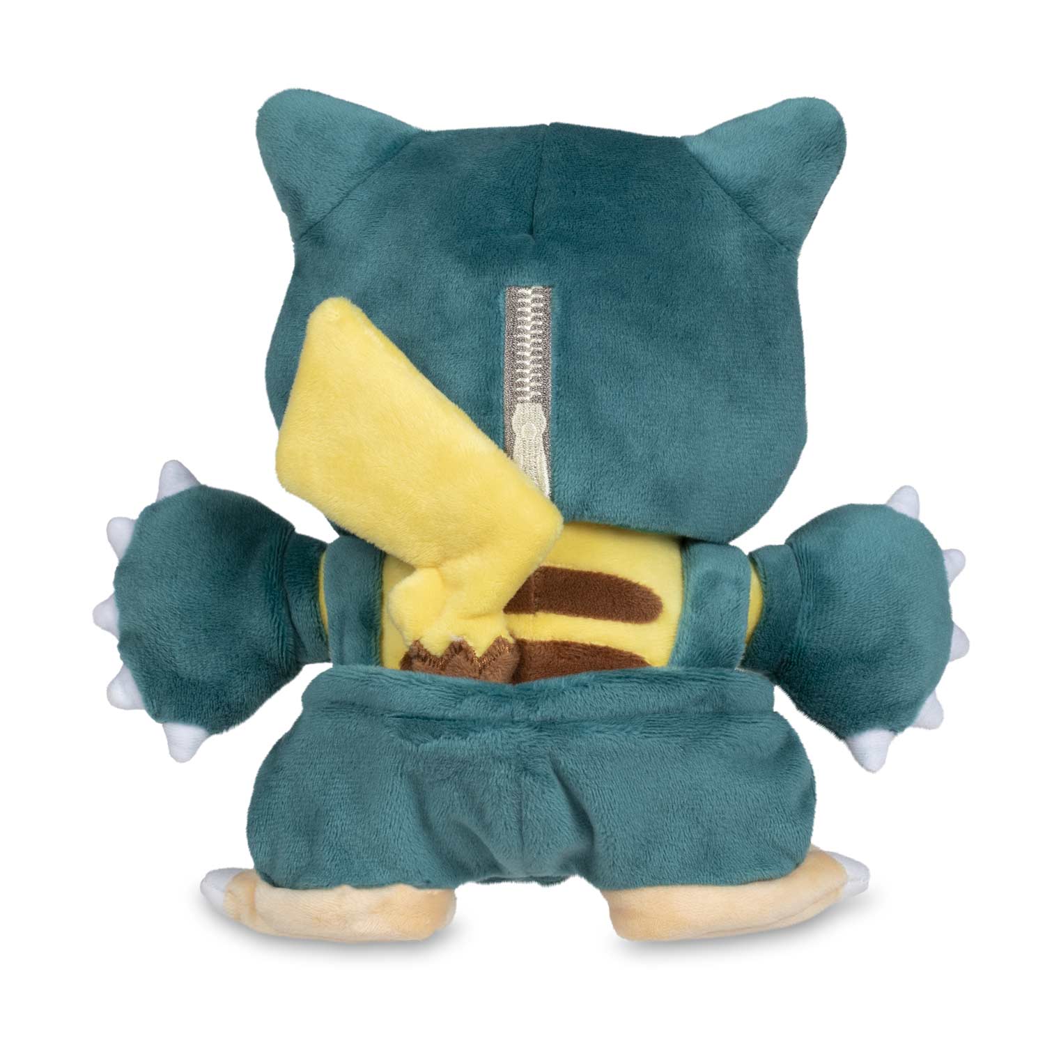 pikachu in snorlax costume plush