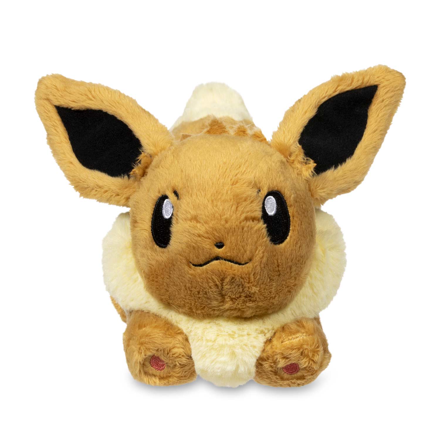 New with tags! 2018 Pokémon Center Sitting Fluffy Eevee Standard 8" Poké Plush 