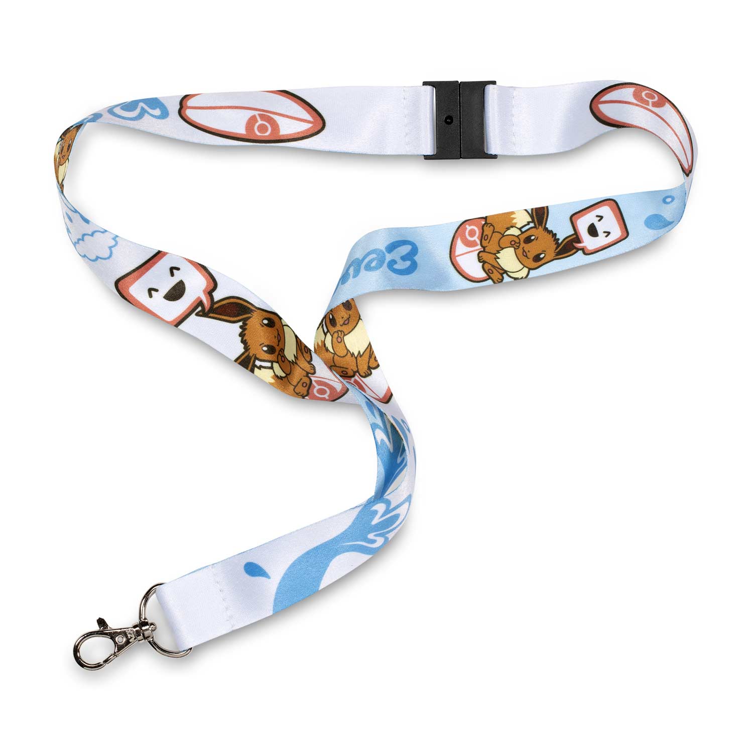 Buckle Down Lanyard-1.0-Eevee Pokemon Evolution Blocks 