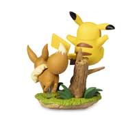 pokémon pikachu & eevee poké ball collection