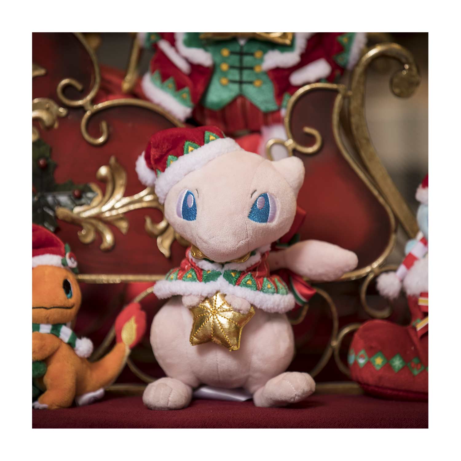 Mew Pokemon Holiday Extravaganza Poke Plush 8 In Pokemon Center Official Site