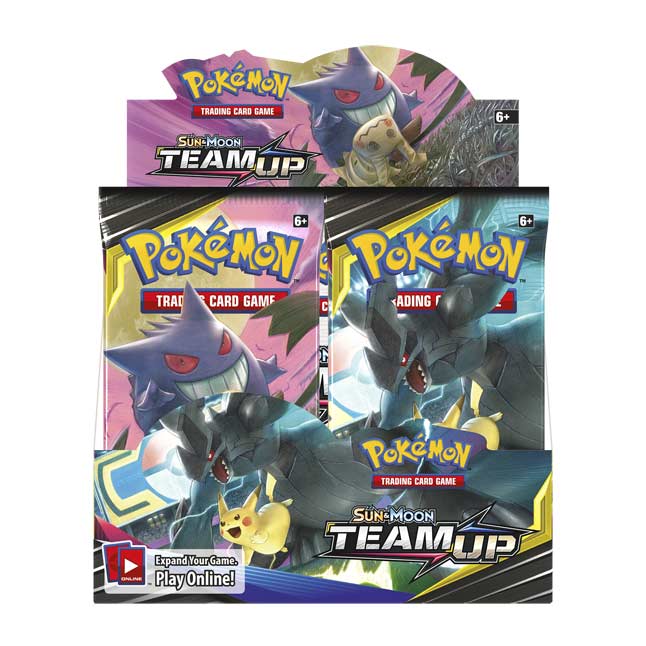 Pokémon TCG Sun & MoonTeam Up Booster Display Box (36 Packs) Pokémon Center Official Site