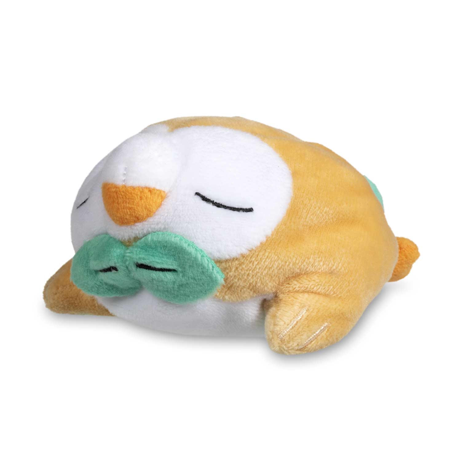 sleeping rowlet plush