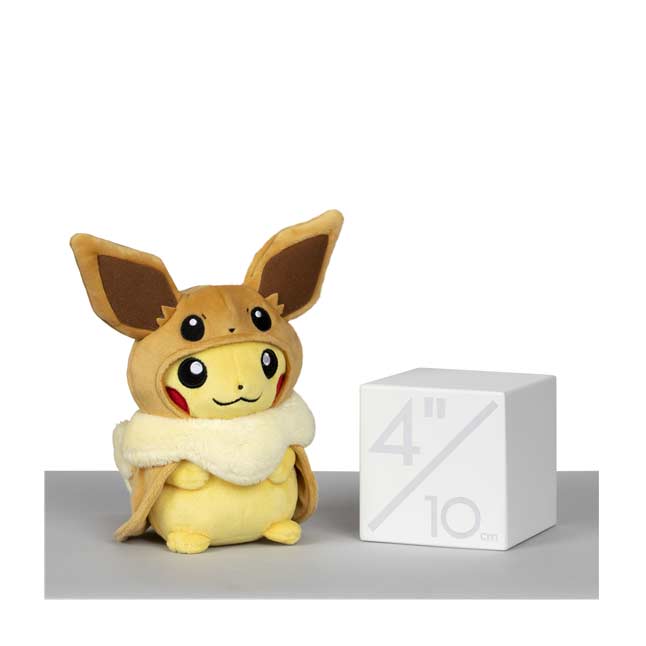 eevee with pikachu cape