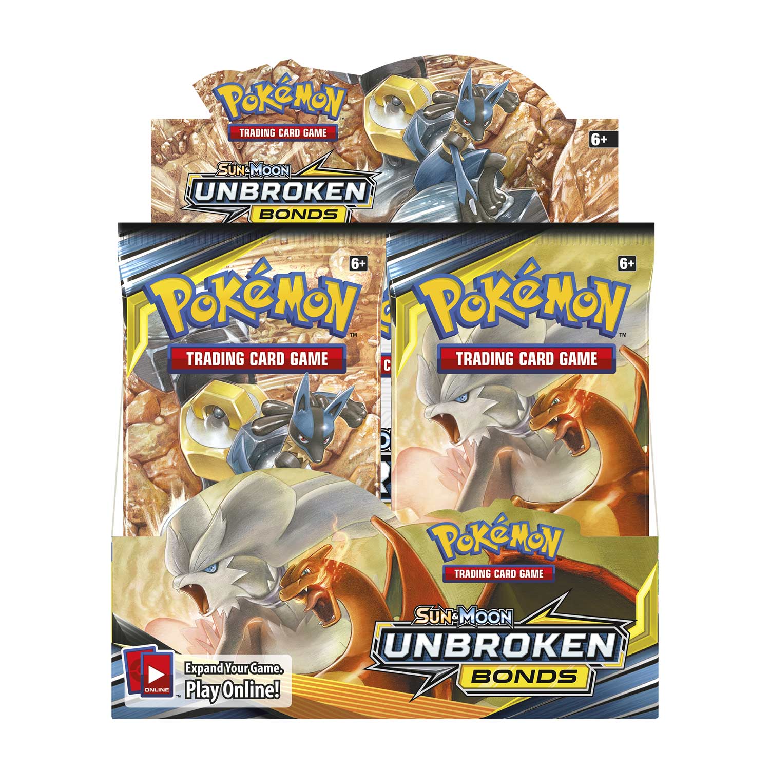 3 Booster Packs Brand New Factory Sealed Pokemon TCG Unbroken Bonds 1 Box 