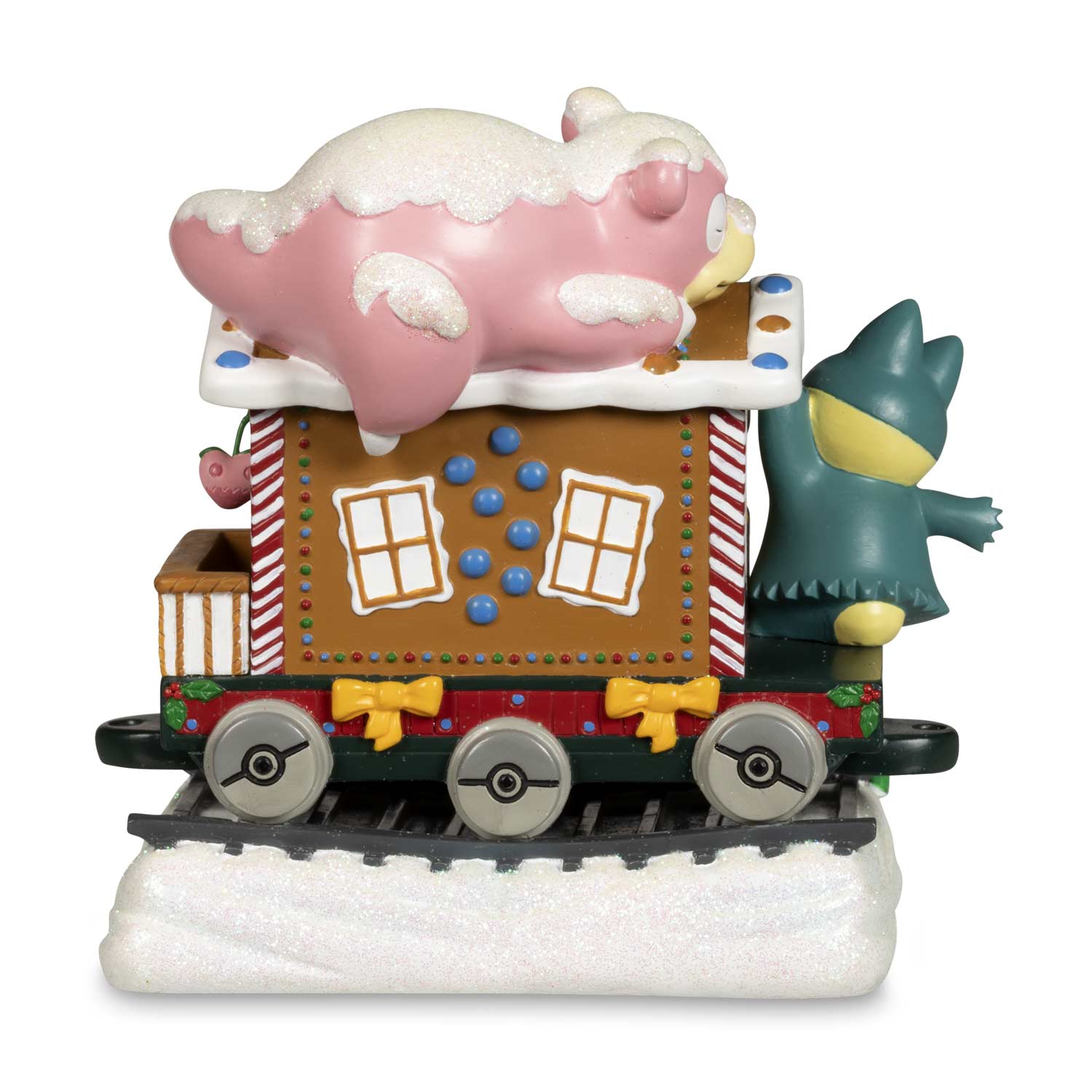 Delibird Holiday Express Train Pokemon Pikachu Eevee Dragonite Munchlax Figure 