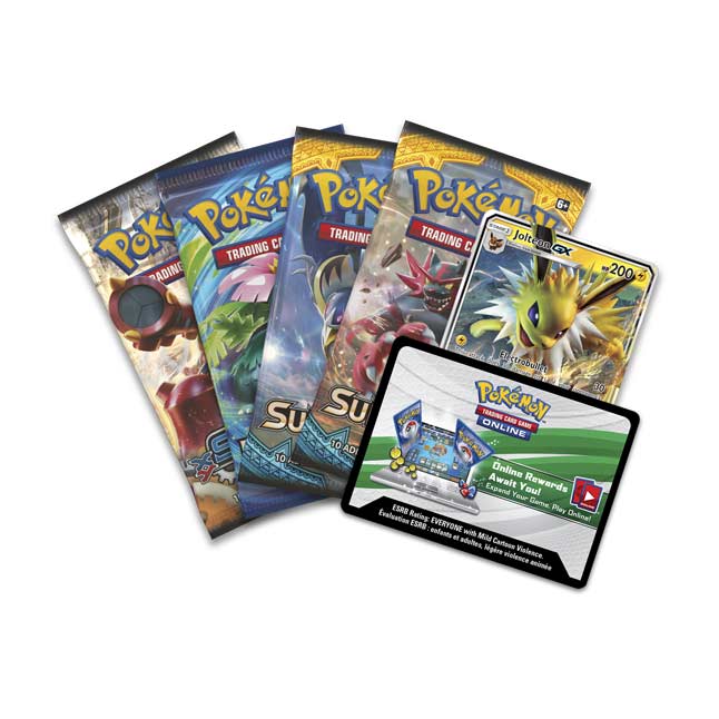 Pokémon TCG Elemental Power Tin Featuring JolteonGX Pokémon Center