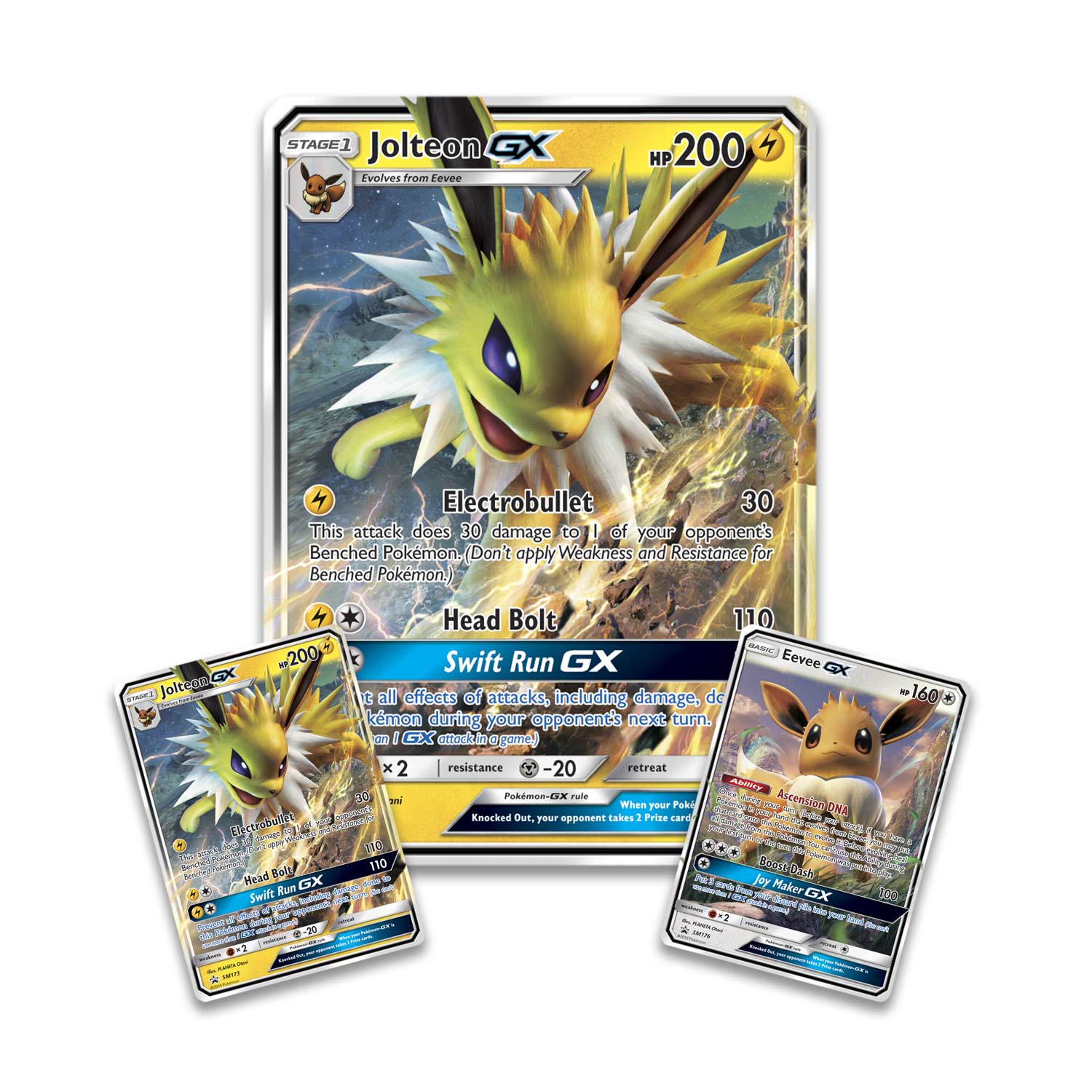 Pokémon Pikachu-GX & Eevee-GX Trading Card Game Special Collection for sale online 