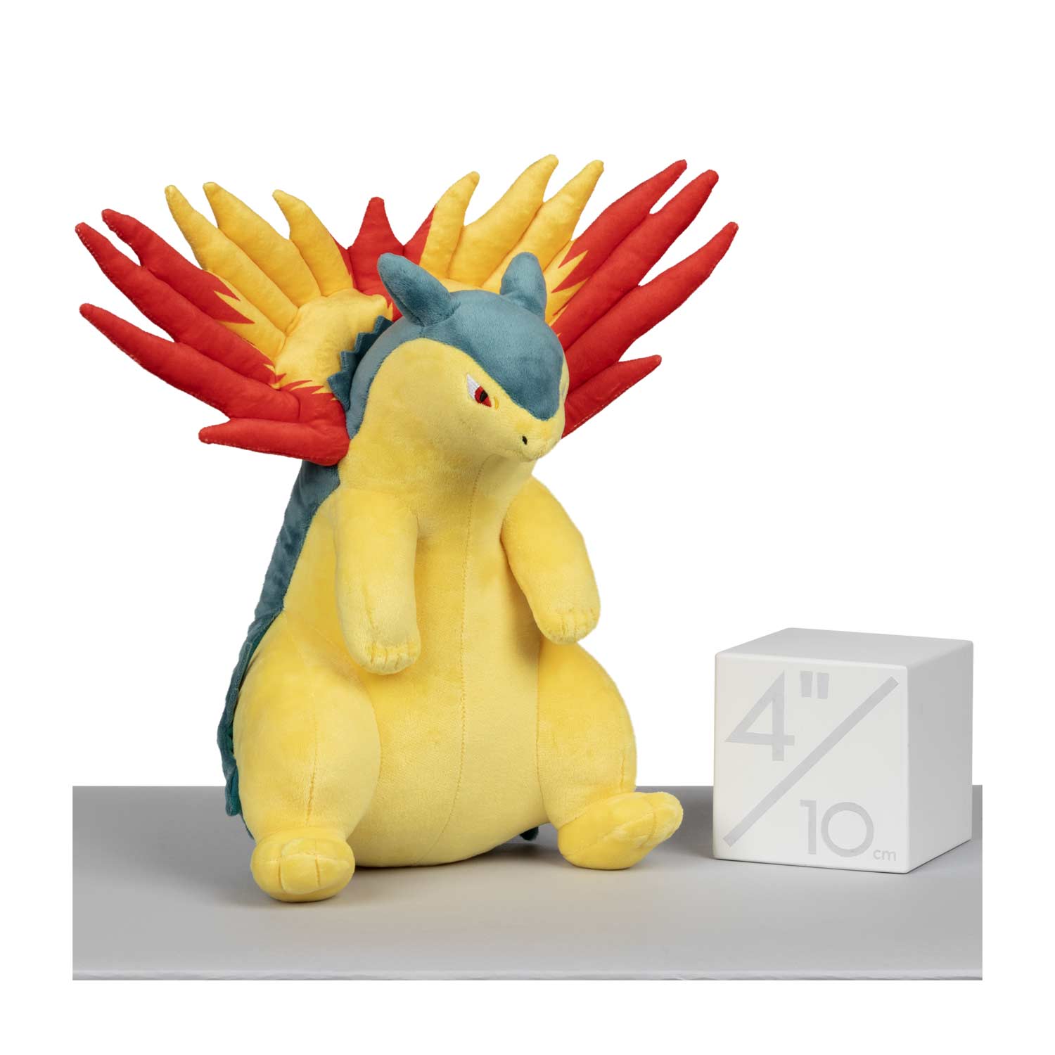 Pokemon Professor Plüsch 30CM UFO Plush Feurisson Igelavar Feurigel Typhlosion 