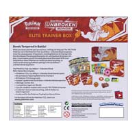 Sun & Moon 10 Unbroken Bonds Elite Trainer Box Pokémon TCG 