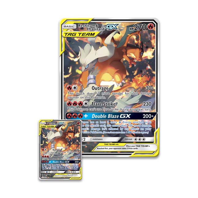 Details about   Reshiram & Charizard Figure Figurine Model Official Pokemon TCG Merchandise 