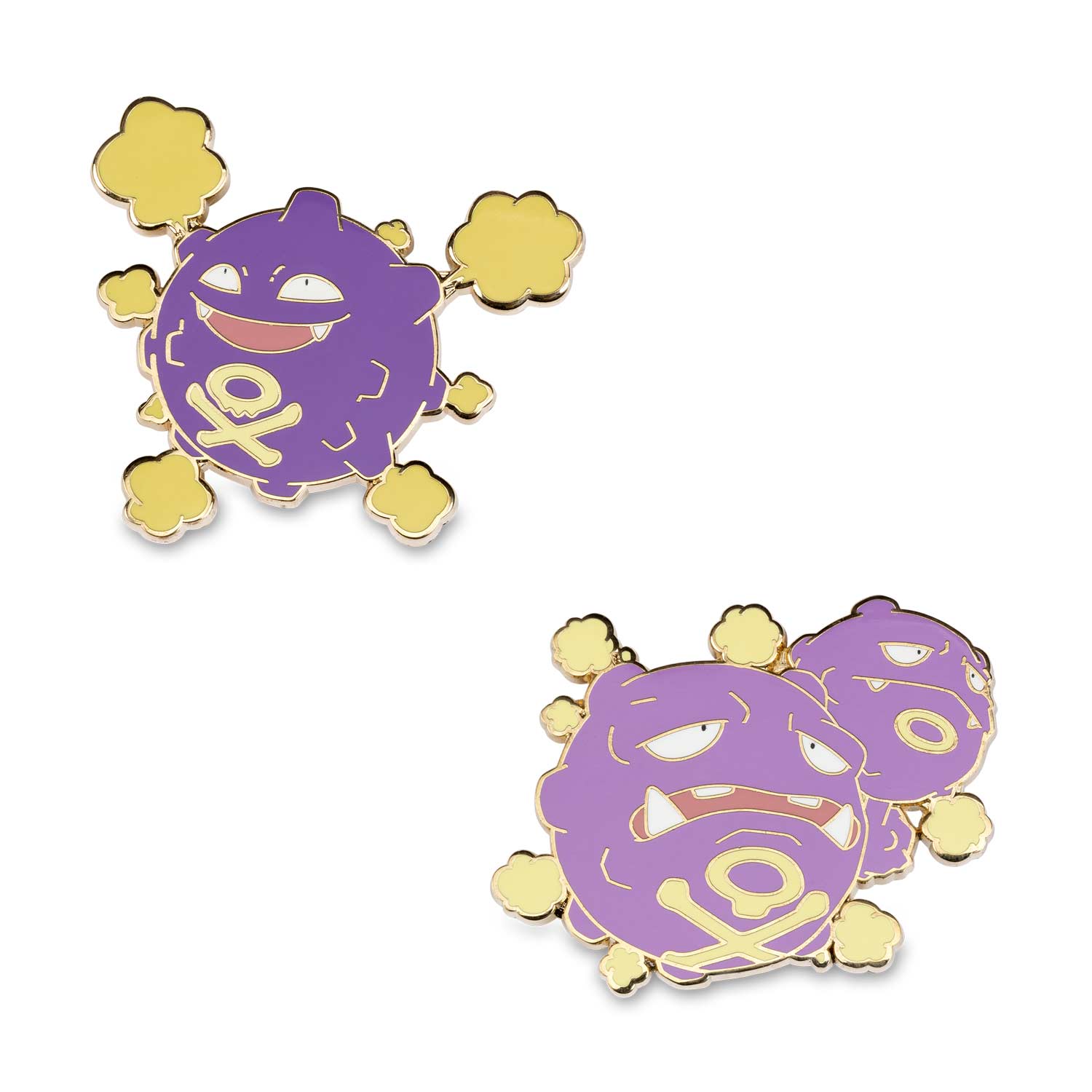 Koffing & Weezing Pokémon Pins (2-Pack) .