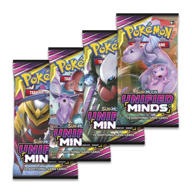 Official Pokemon Unified Minds Paper Fold Out Playmat w/ Rules on Reverse 